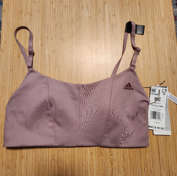 Adidas Yoga Studio Light-Support Bra - Picture 3 of 4
